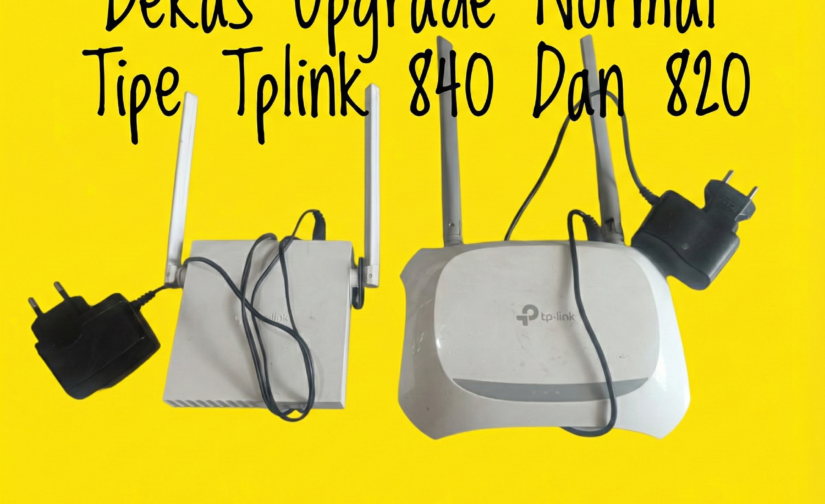 Router tp link 840n Dan 820n bekas